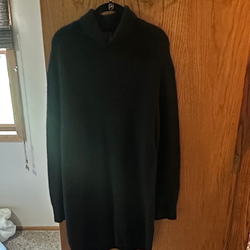 rag & bone Black Cashmere Sweater Dress